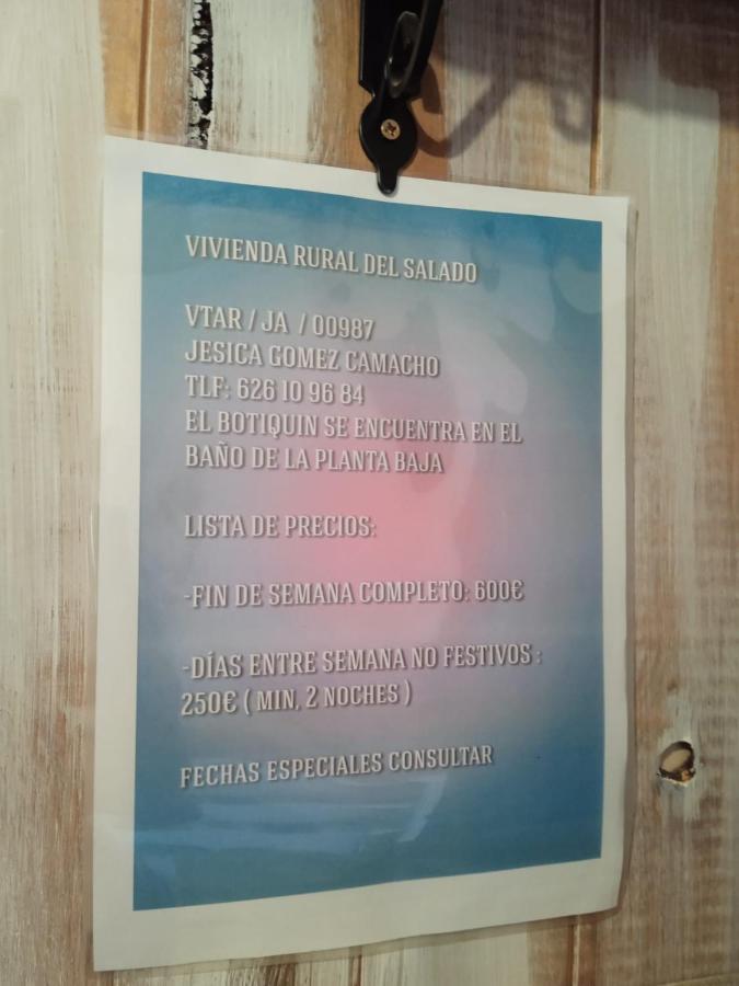 Vivienda Rural Del Salado Villa Jaen Bagian luar foto